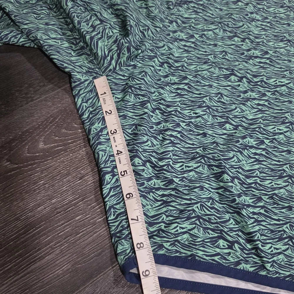 Costa Del Mar Board‎ Shorts Men 40 Green Waves Beach Surf Pool Vacation 8.5