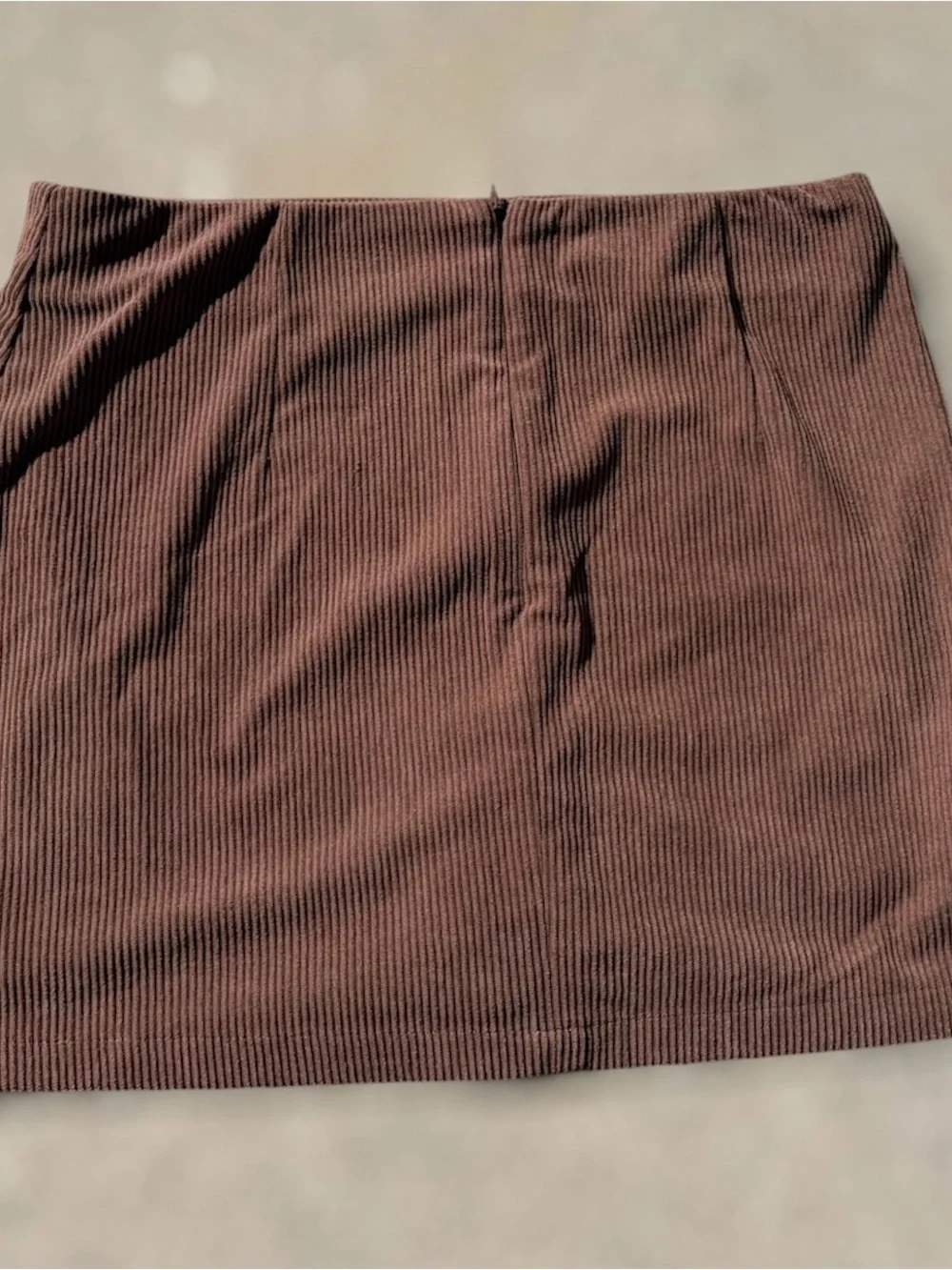 HALARA corduroy mini