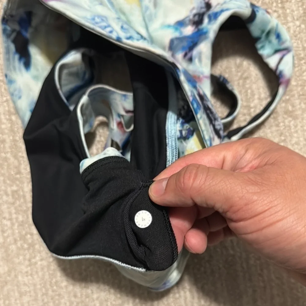 Lululemon Mind Over Miles Bra Size 4 Exposure Running Sports Bra