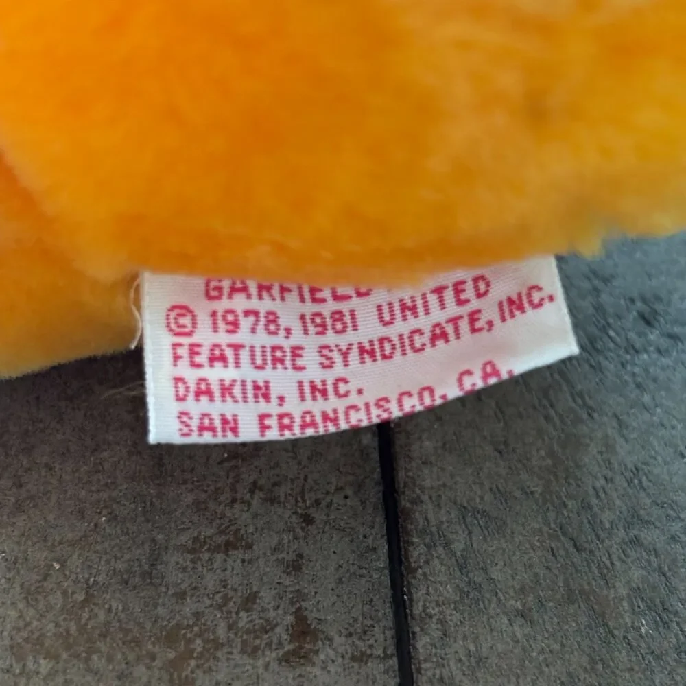 Garfield festive vintage