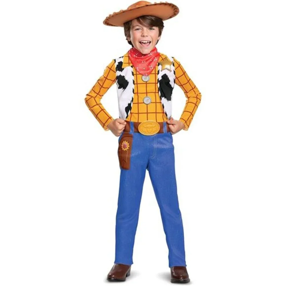 Halloween Cow Boy Disney Dress Toy Story Toddler‎ Woody Classic Costume for Boys