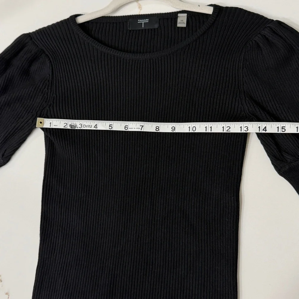 Tahari elegant black
