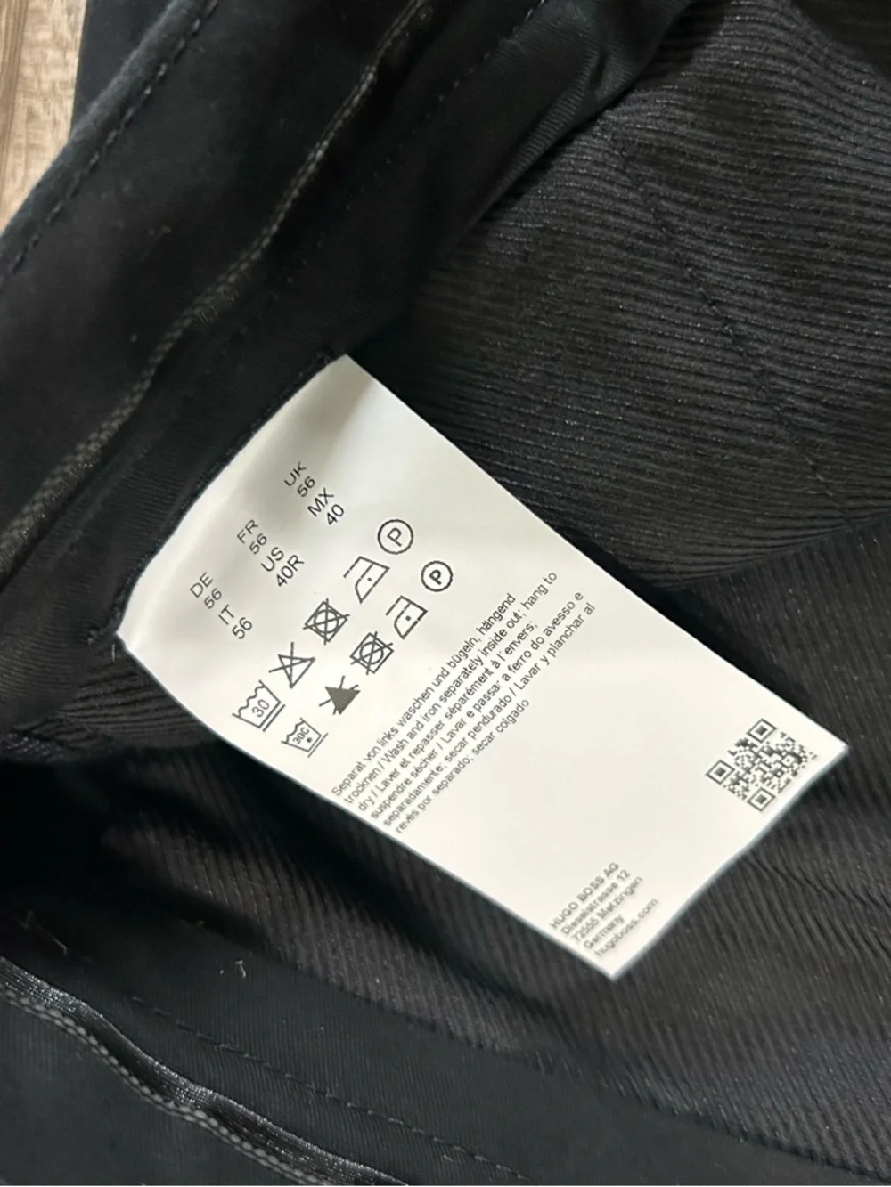 Hugo Boss tailored dress