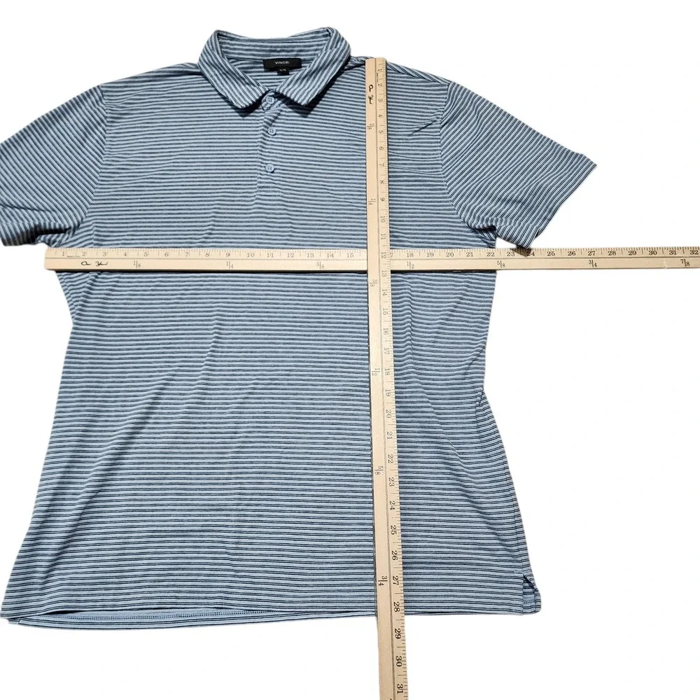 Vince striped polo