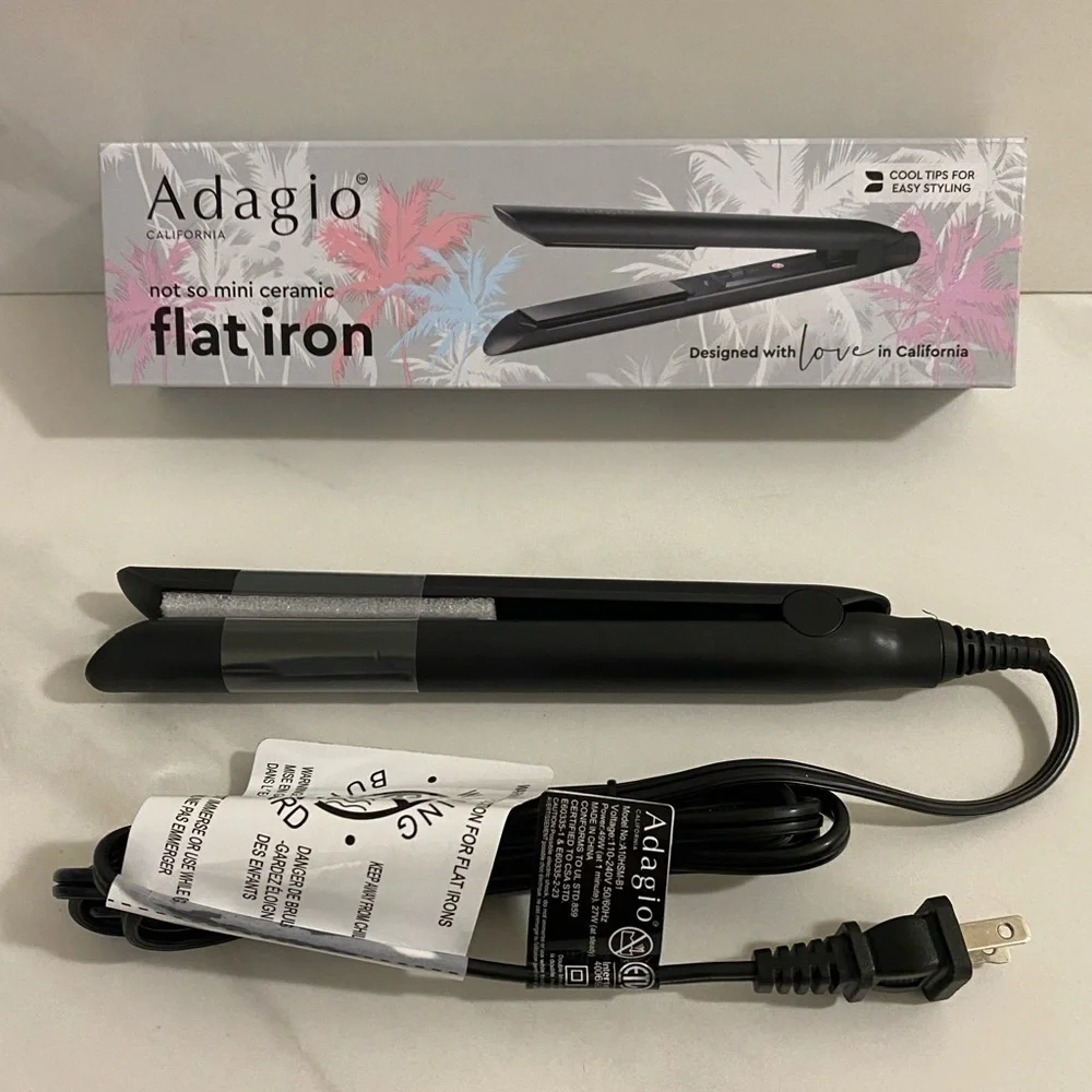 Adagio Not So Mini ceramic flat iron