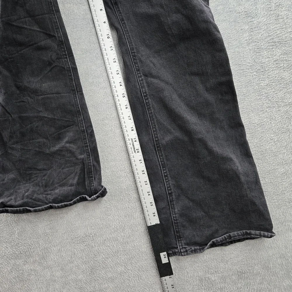 Old Navy Women‎ Jeans 14 Black Denim Flare 30