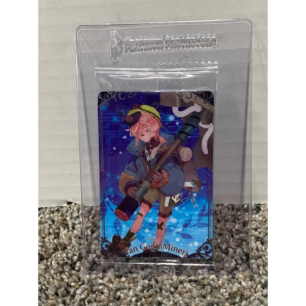 Trading Card Unisex Van Gogh Miner FGO Bandai Blue N 05 wafer