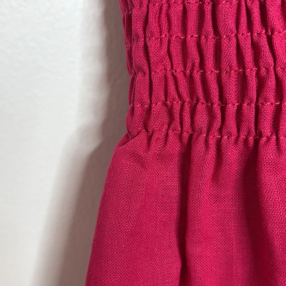 Maeve smocked linen