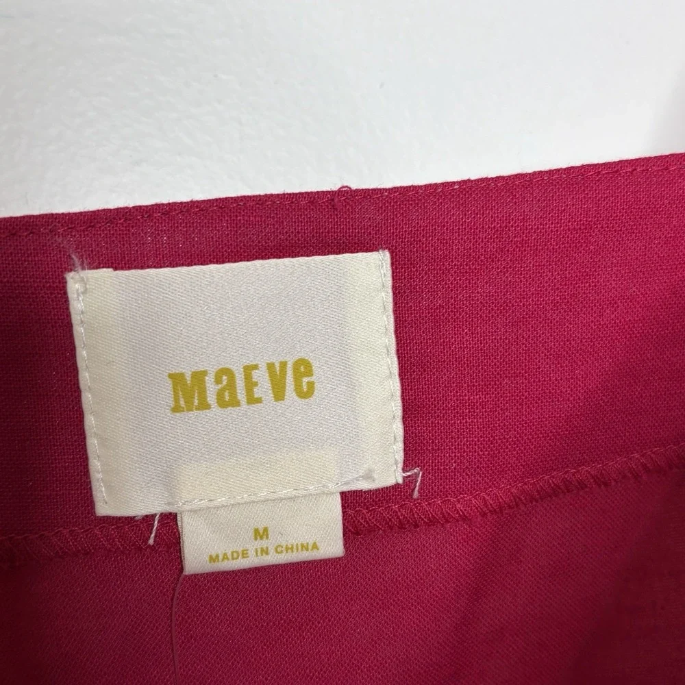 Maeve smocked linen