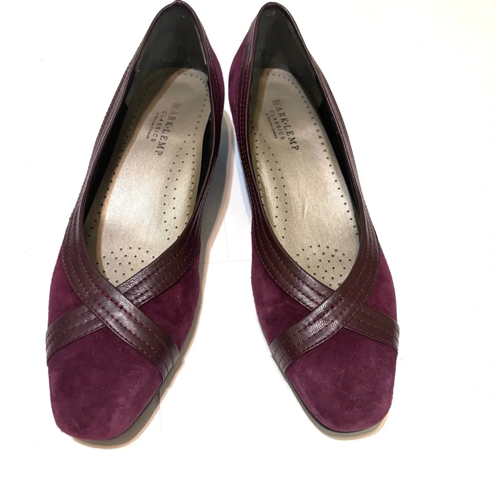 Mark Lemp Brown & Purple Women's Shoes