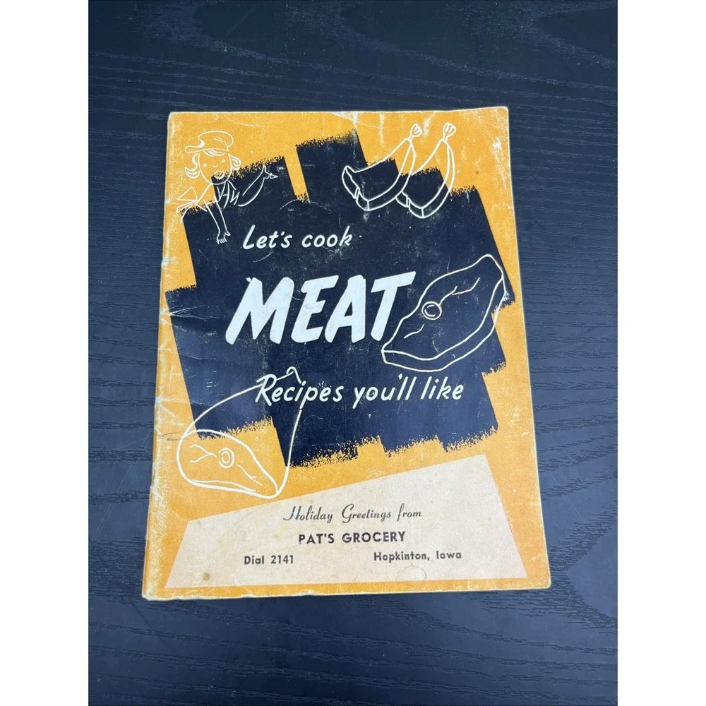 Lets Cook Meat Recipes Youll Like 1953 Vintage Cookbook‎ Livestock Meat Board