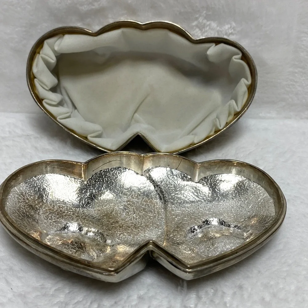 International Silver Company vintage heart
