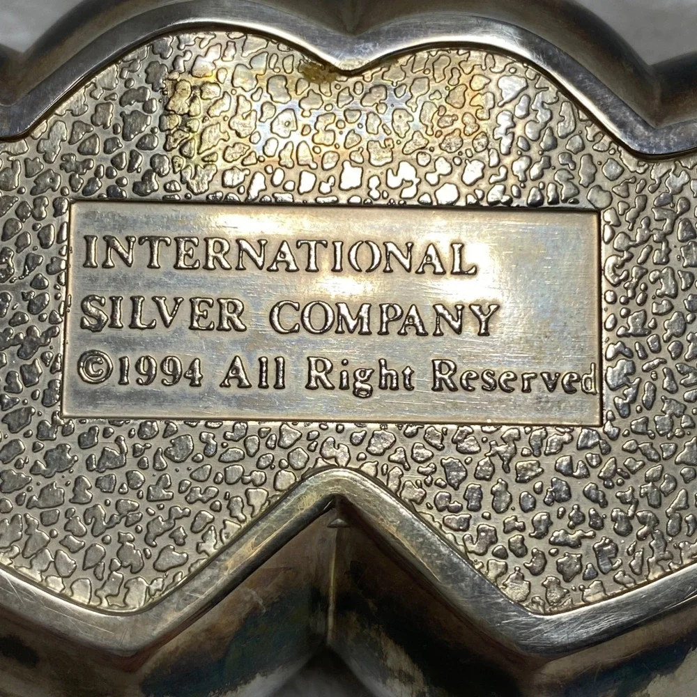 International Silver Company vintage heart