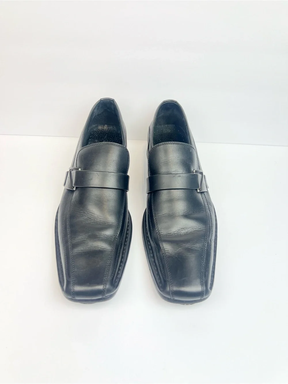 Kenneth Cole New York Men’s loafers size 10.5 M Black Leather