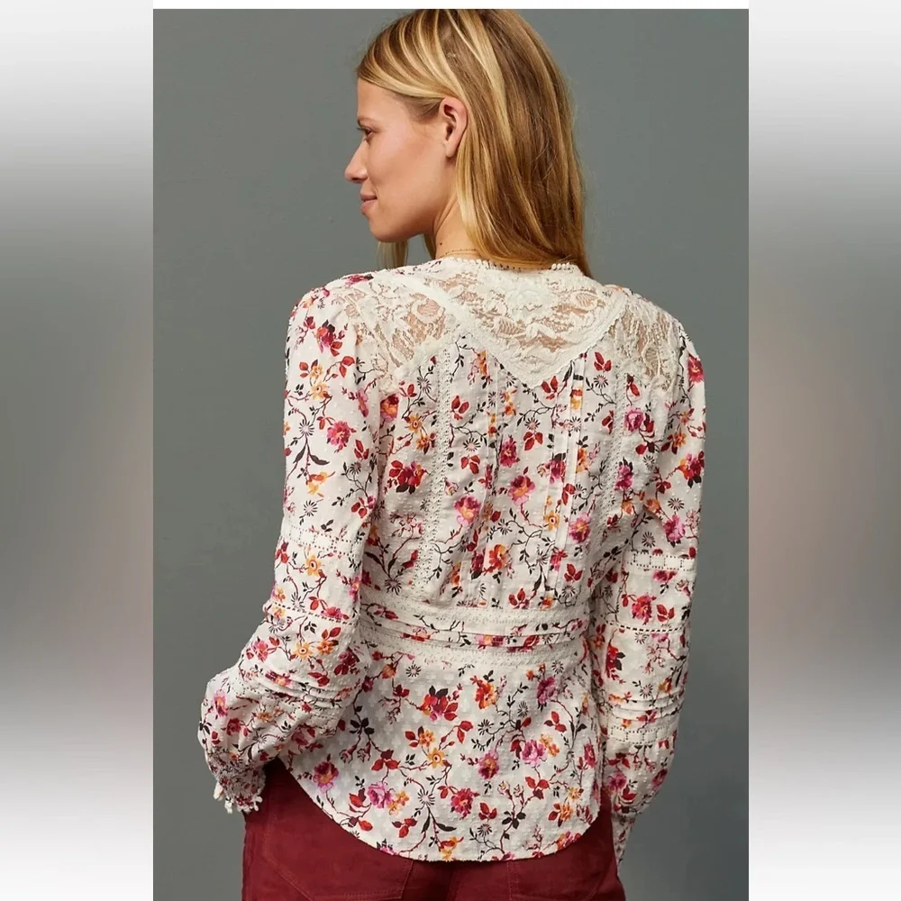 Anthropologie chic floral