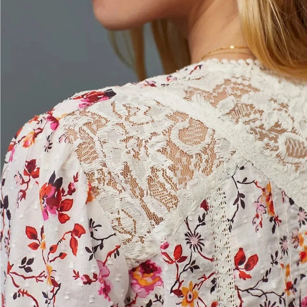 Anthropologie chic floral