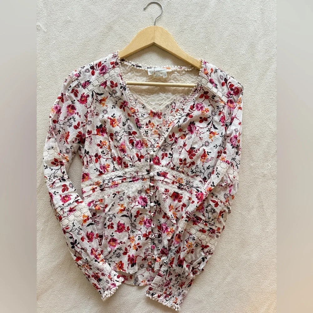 Anthropologie chic floral