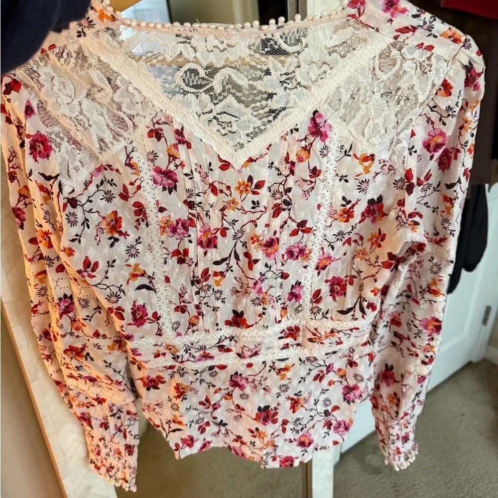 Anthropologie chic floral