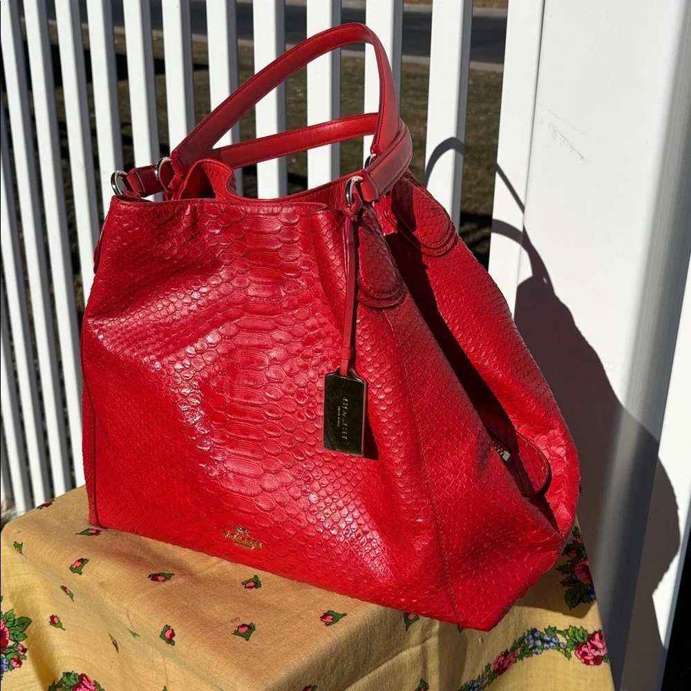 Coach edie python