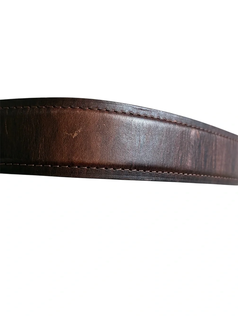 Columbia leather belt