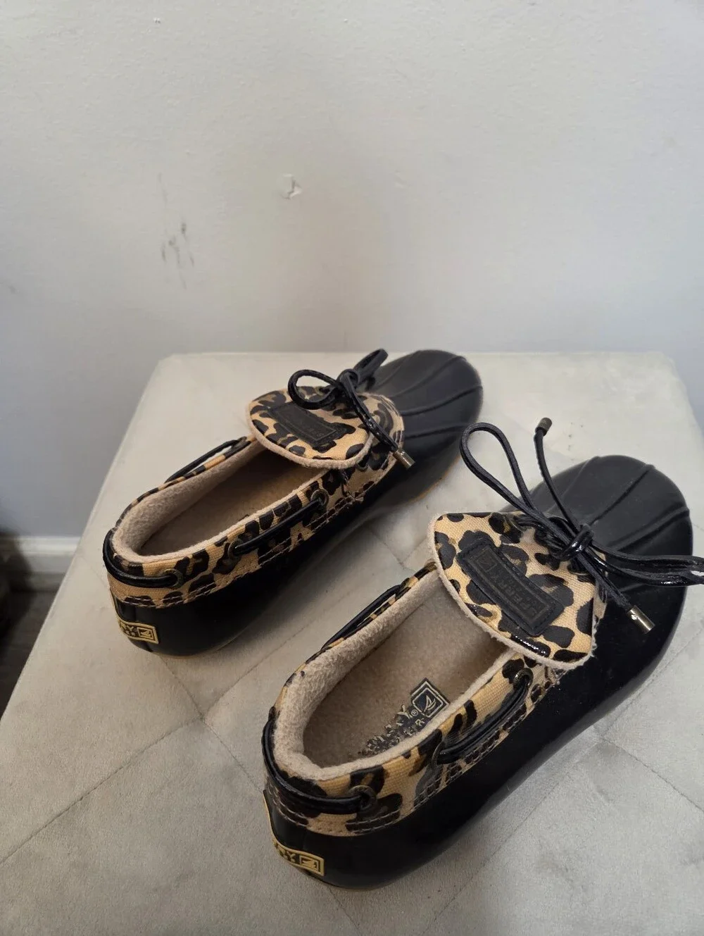 Sperry leopard design