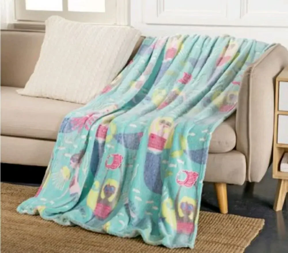 Your Zone Glow in the Dark Soft Ocean Mermaid 50