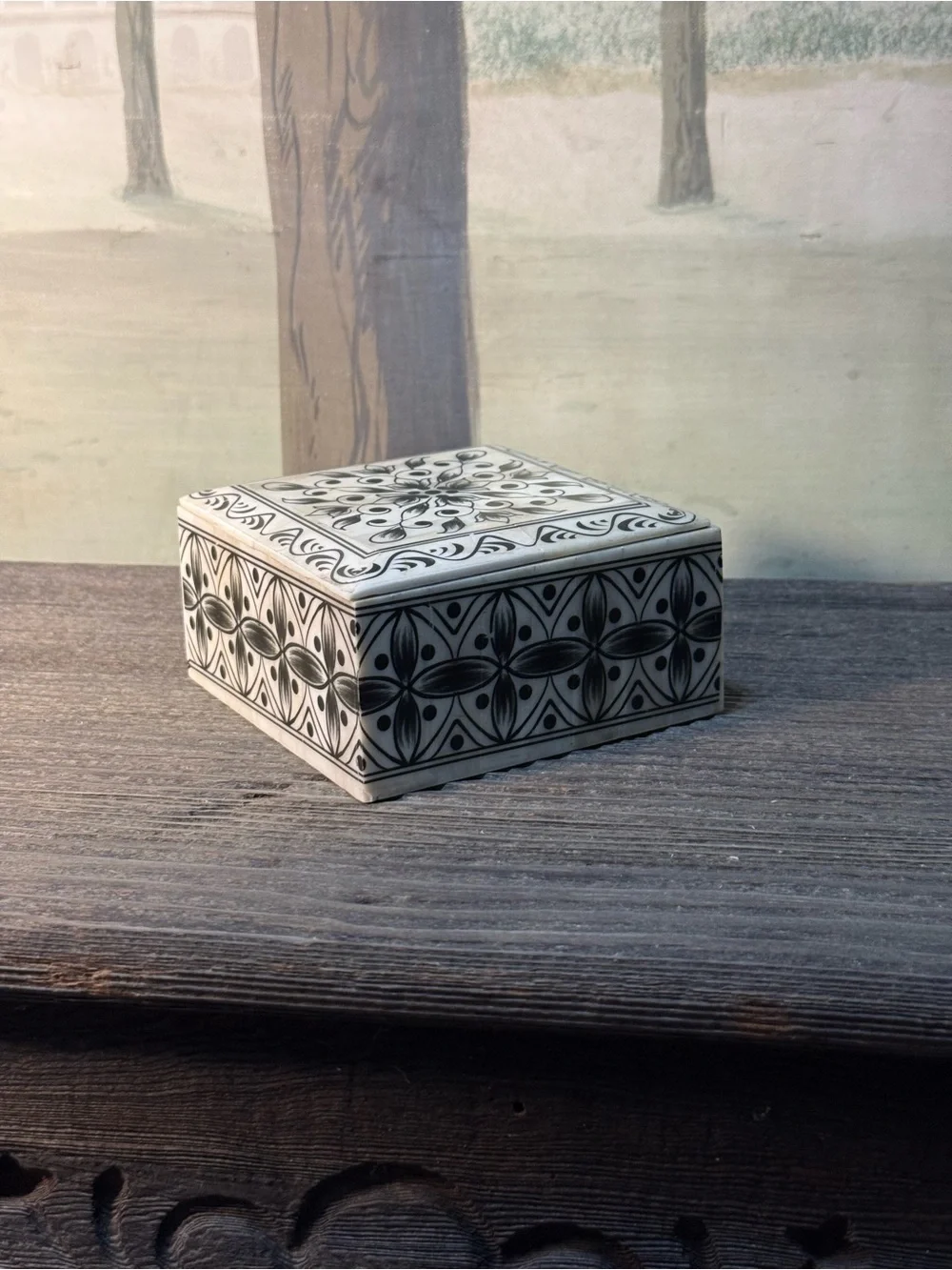 Vintage beautiful decorative