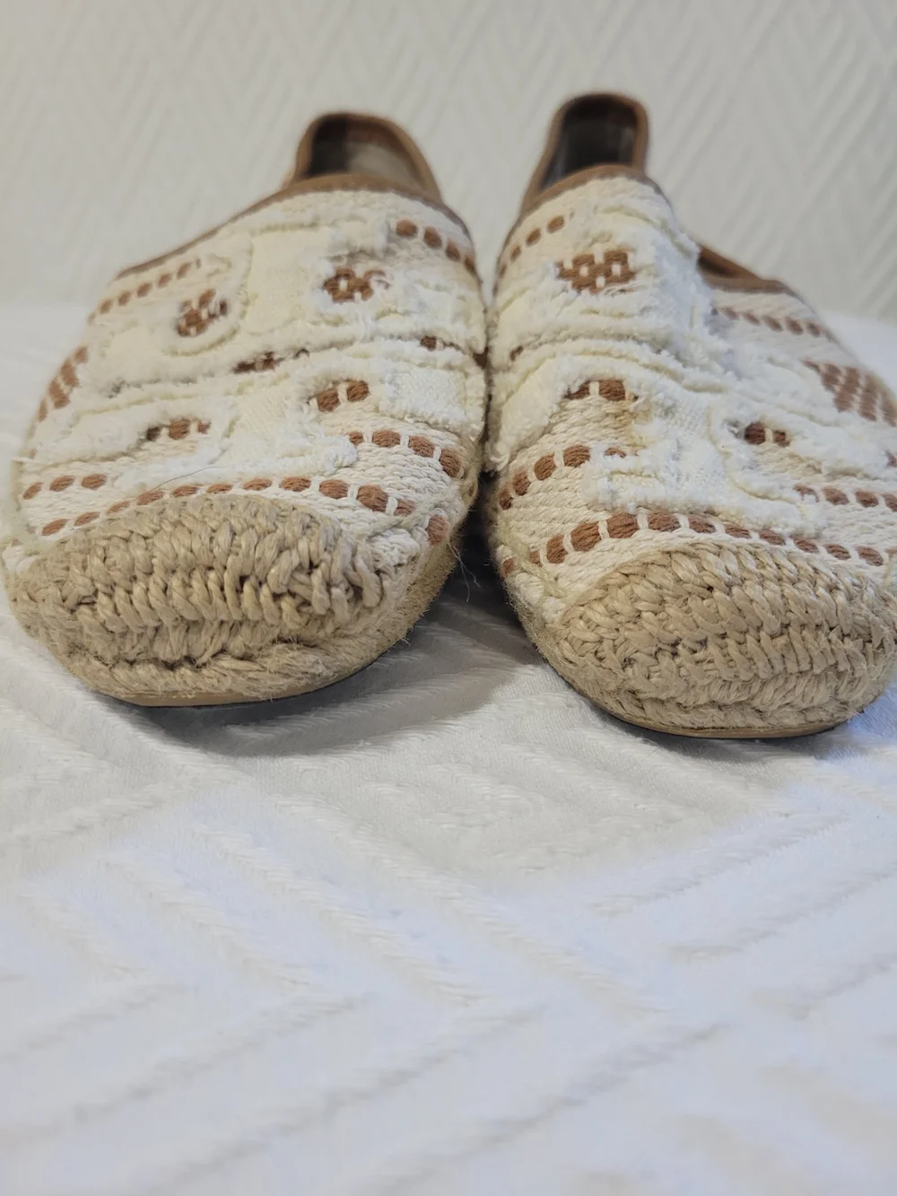 Tory Burch crocheted woven