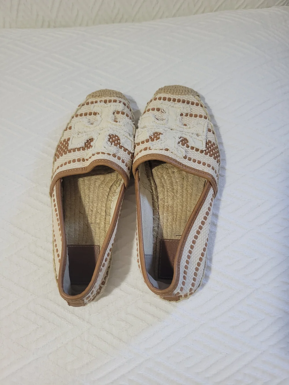 Tory Burch crocheted woven