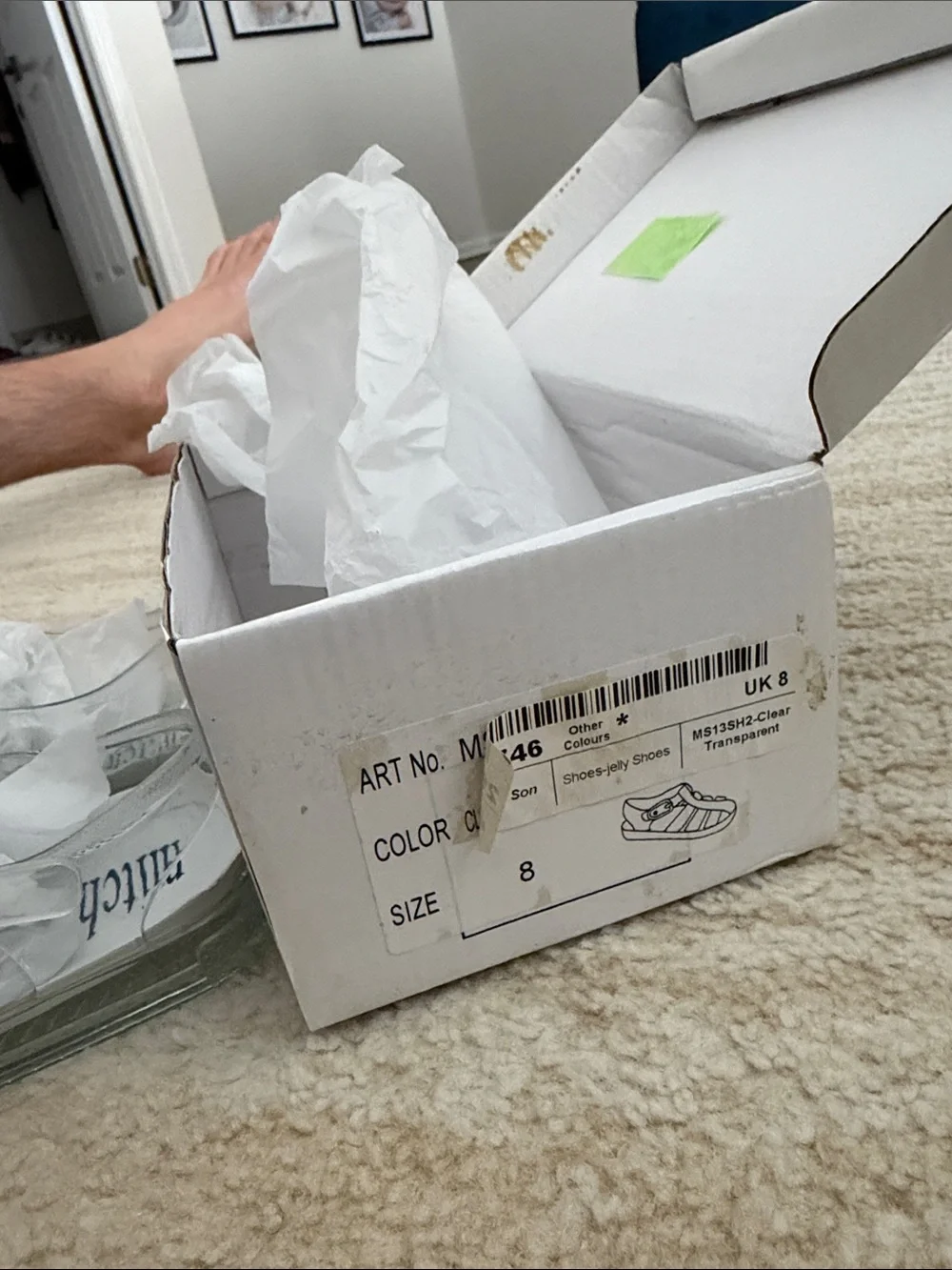 Mitch & son comfortable white