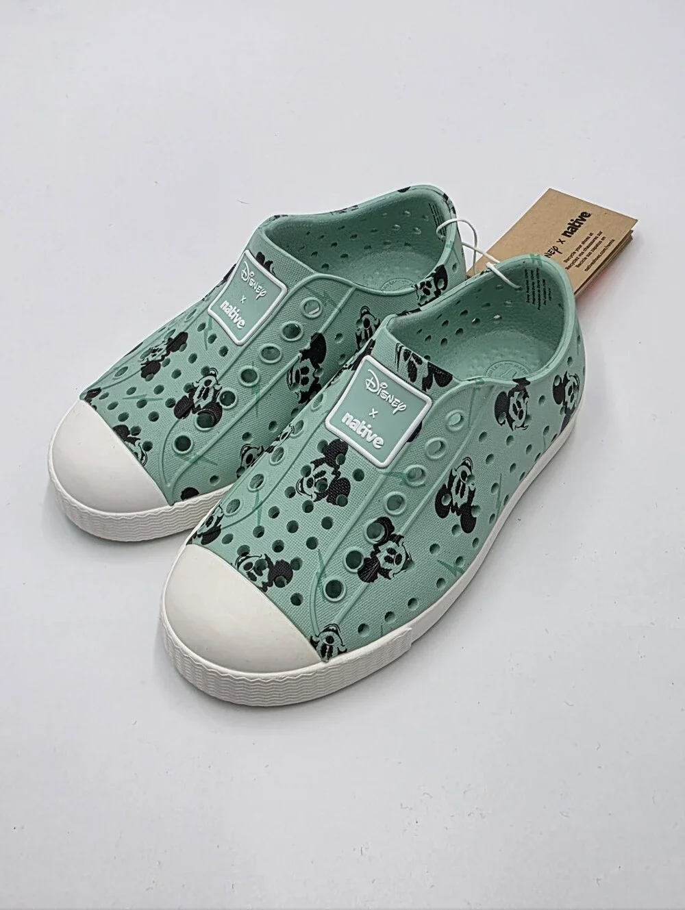Native Shoes mint green
