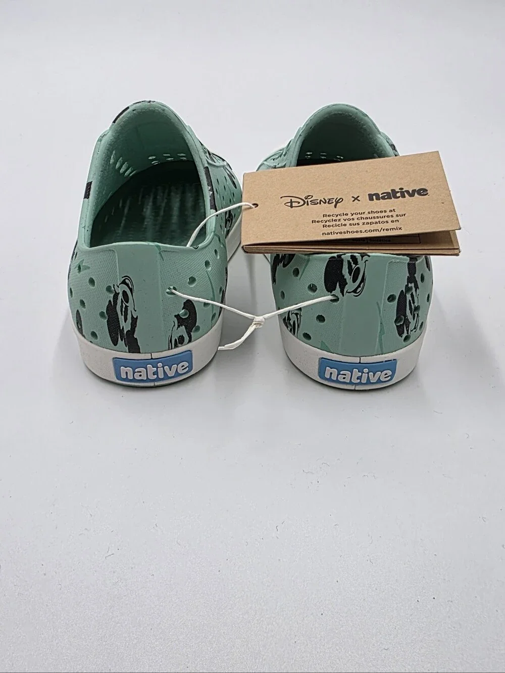 Native Shoes mint green