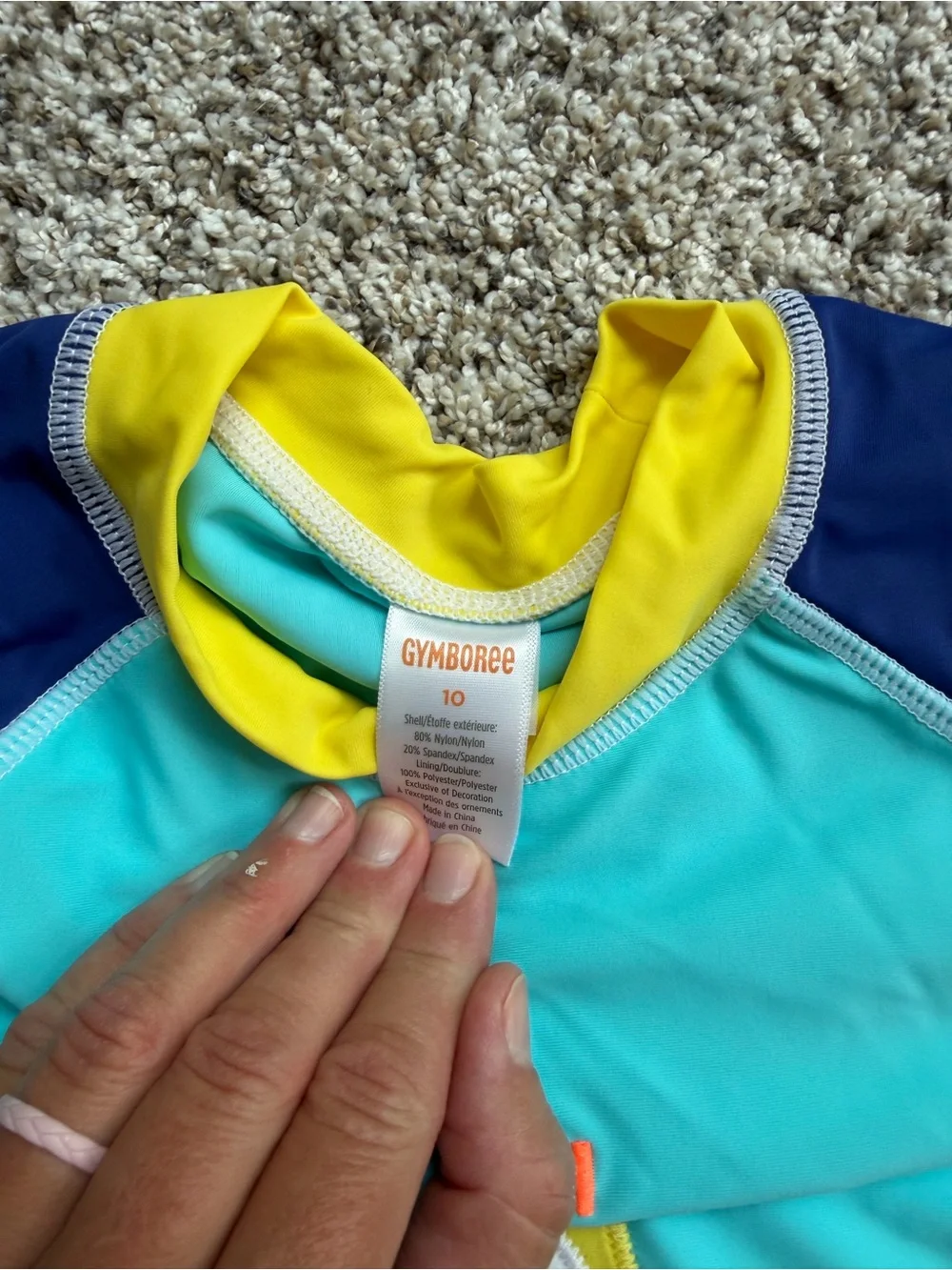 Gymboree bright turquoise