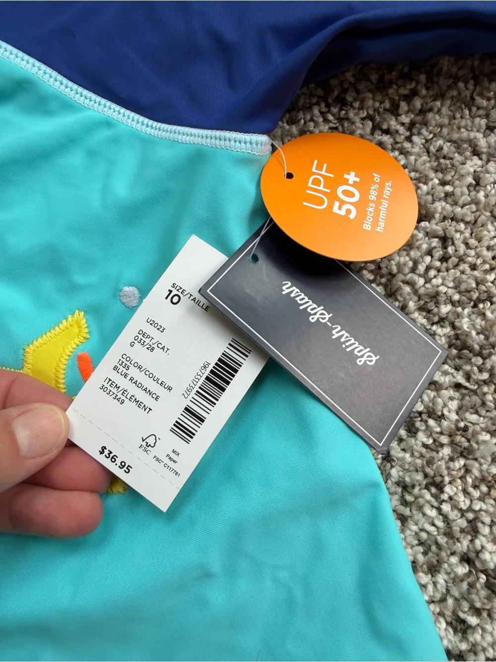 Gymboree bright turquoise