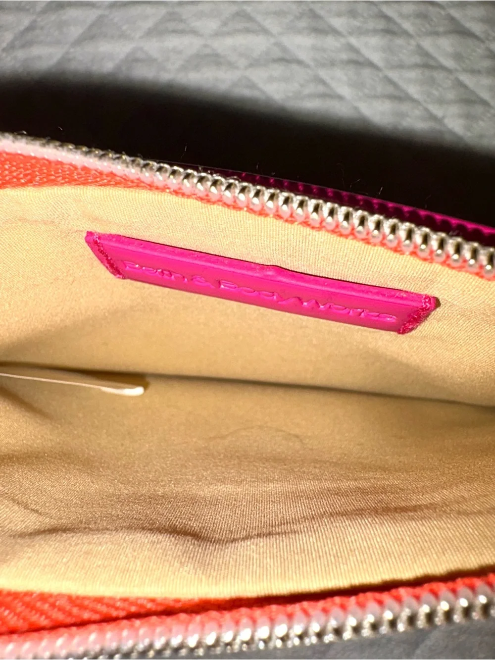 Bath & Body Works pink pouch