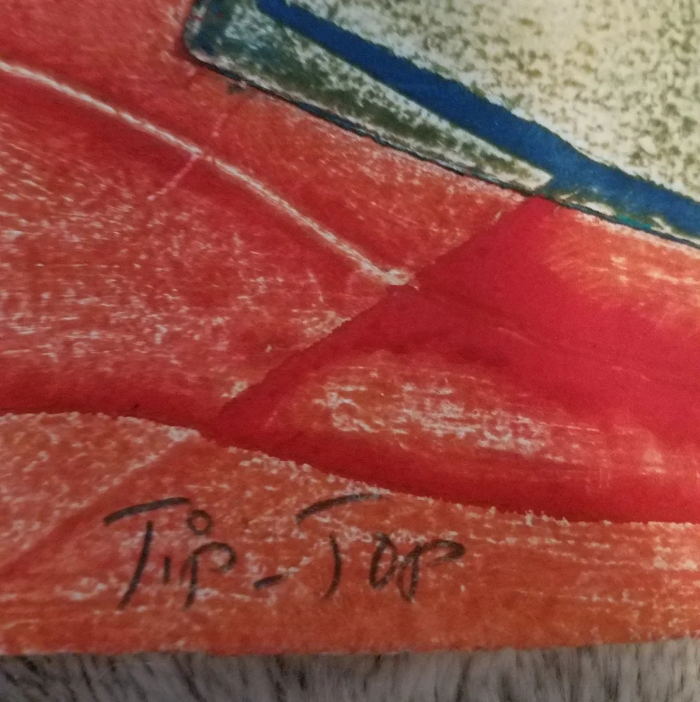 Signed, Titled, and Numbered Modern Abstract Art by Gerard Fitremann