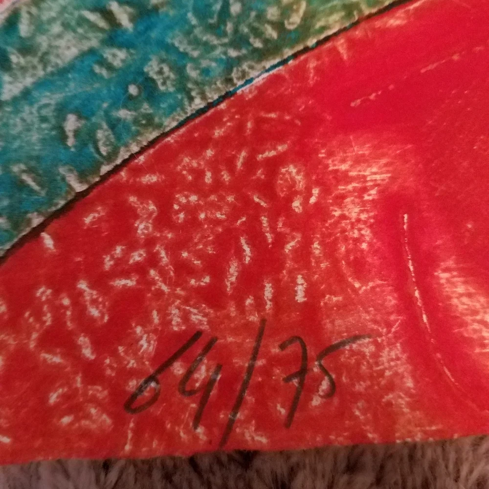 Signed, Titled, and Numbered Modern Abstract Art by Gerard Fitremann