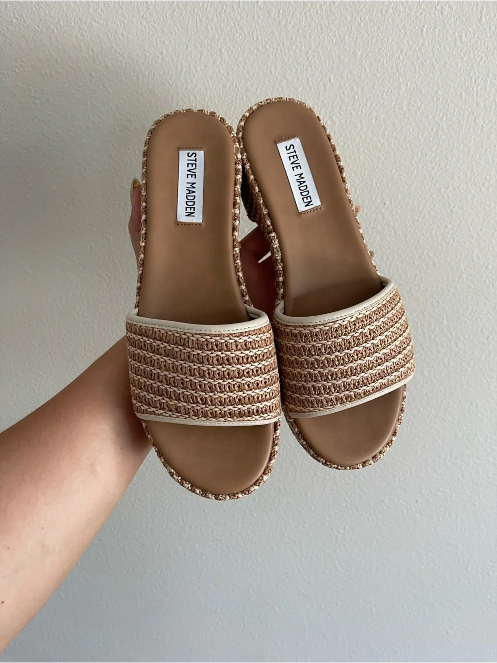 Steve Madden woven braided