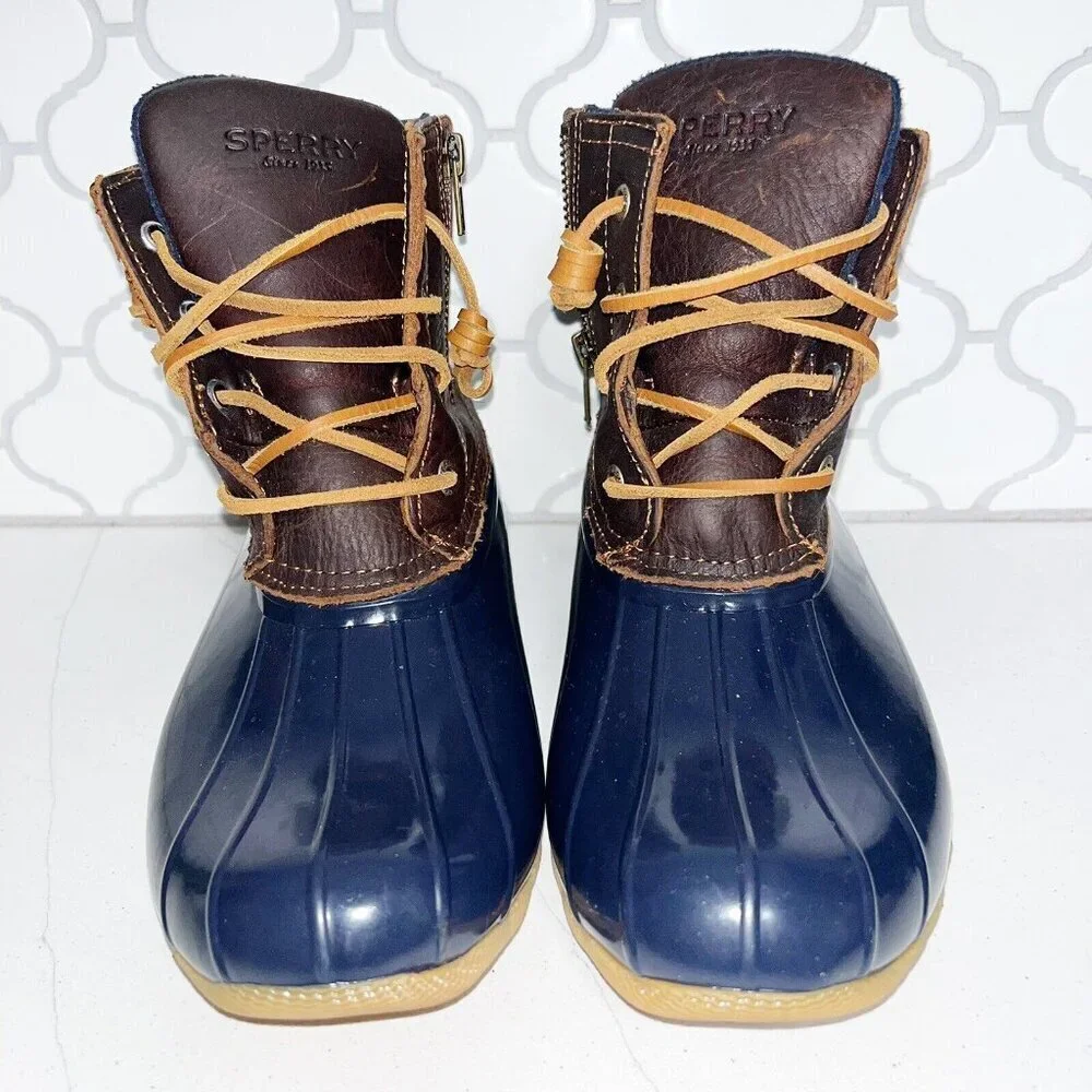 Sperry saltwater navy