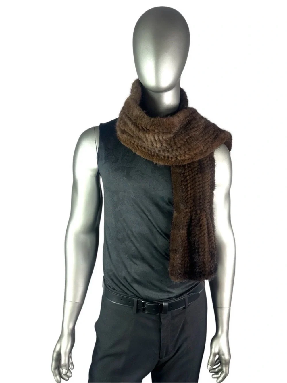 Furs By Bella J mens mahogany
