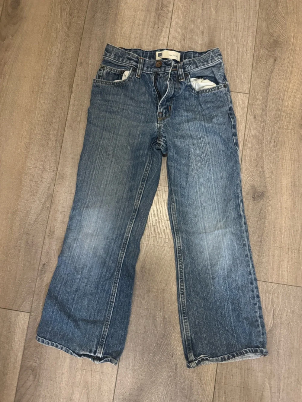 GAP Kids Blue Straight-Leg Jeans