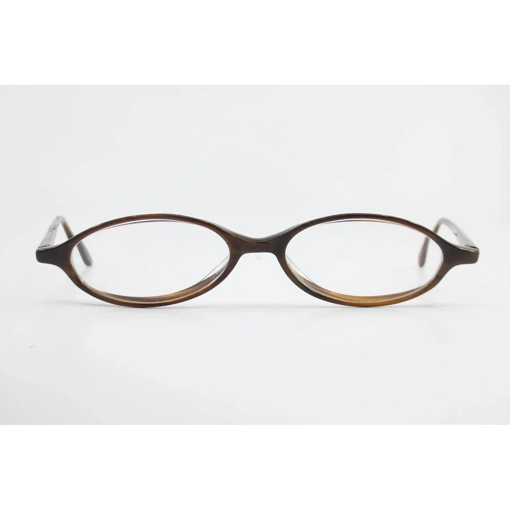 Kate Spade Benjamin OFW8 Brown Oval Eyeglasses Frames Italy 46-15-130 Womens