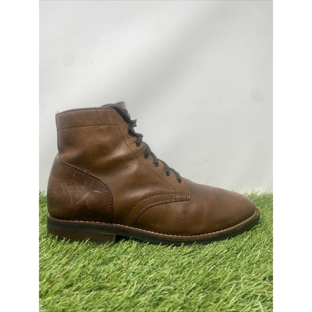 Thursday Boot Company President Boots Brown Leather Casual Preppy Men's Size 10