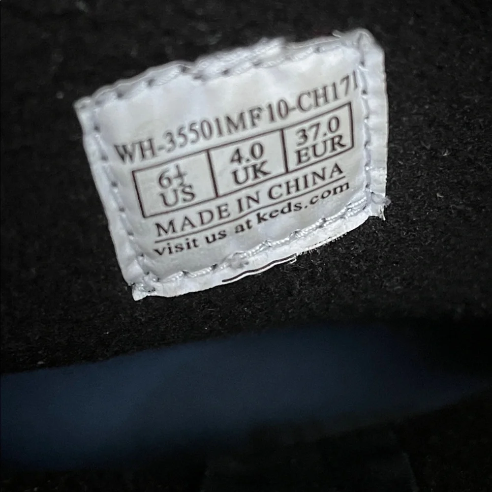Keds suede fleece
