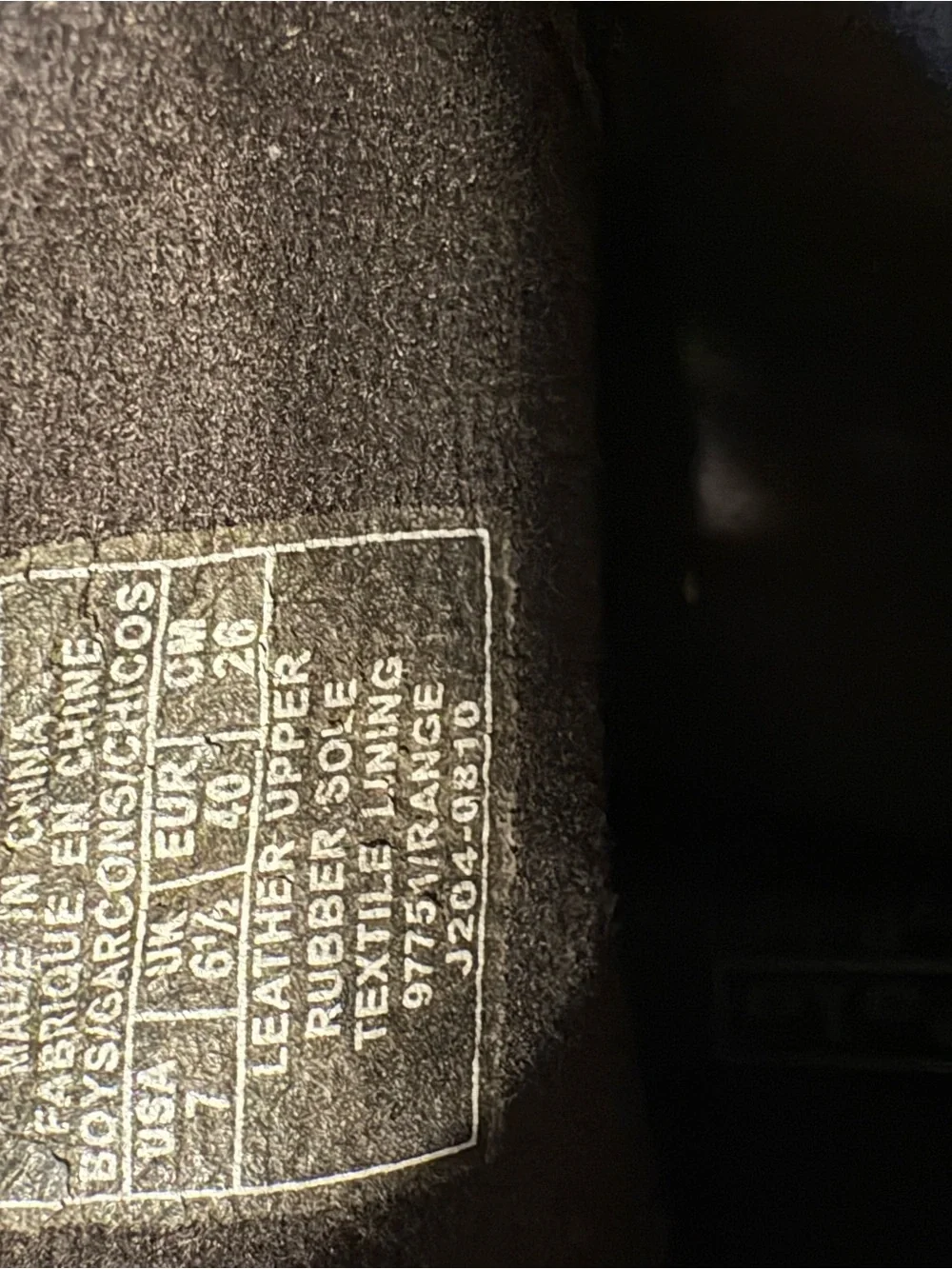 Polo Ralph Lauren kids leather