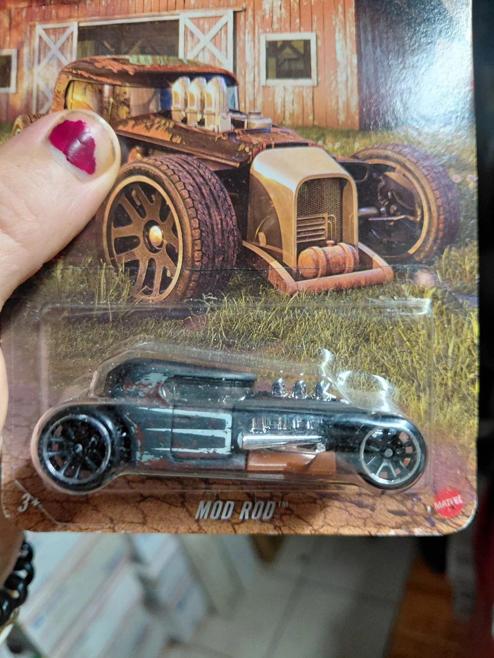 This Hot Wheels Mod Rod is part of the 2026 Silver Series HW Vintage Club collec