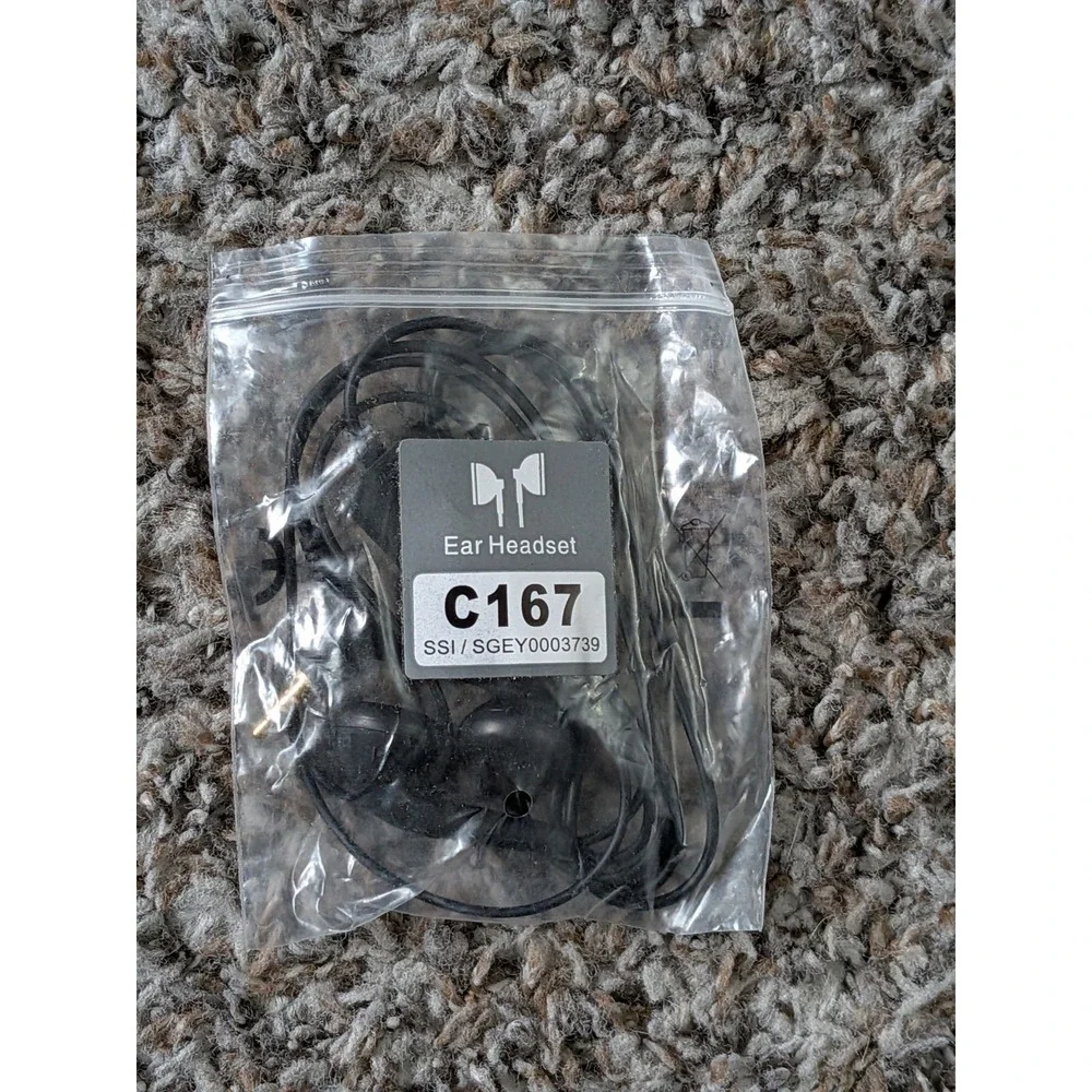 LG‎ Ear Headset (C167) wired with plug OEM 2.5mm