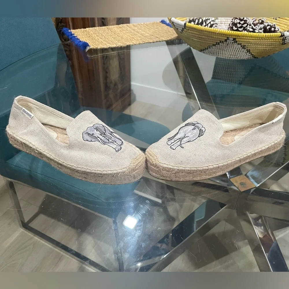 Soludos only worn