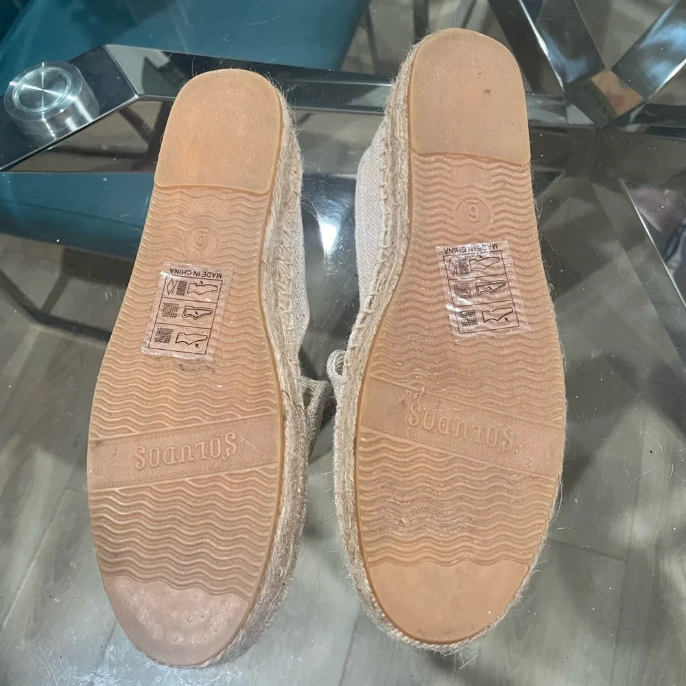 Soludos only worn