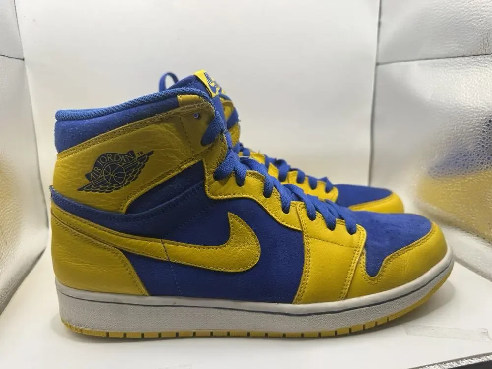 Jordan 1 Retro High OG Laney US Size 12 2013 Release Super Clean Worn Once Wbox